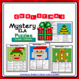 5th Grade Christmas Color by Code ELA Mystery Pictures: Fi