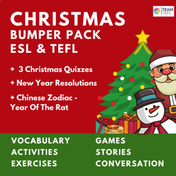 Preview of Christmas ESL TEFL Bumper Pack