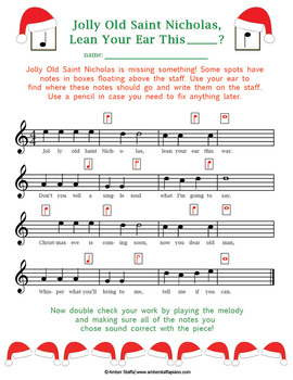 note regonition by ear practice