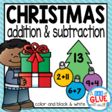 Christmas Editable Addition and Subtraction Activity