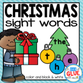 Christmas Sight Word Activities | Editable Christmas Sight