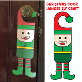 Christmas Elf Craft | Elf Door Hanger | Christmas Door Dec