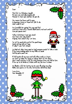 Christmas Elf Printables by Little Learners Online | TPT