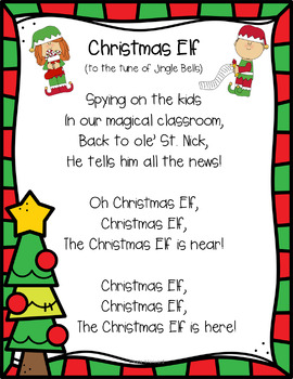 Christmas Elf Song And Elf Pokey By Create It Forward 