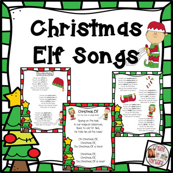 Preview of Christmas Elf Song and Elf Pokey