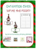 Christmas Elves Write the Room