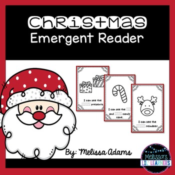 Preview of Christmas Emergent Reader