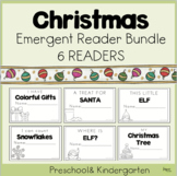 Christmas Emergent Reader Bundle-Preschool and Kindergarte