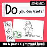 Christmas Emergent Reader: "Do You See Santa?" Sight Word Book