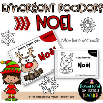 Preview of DOLLAR DEAL: Christmas: Emergent Reader in French (Qu'est-ce que c'est?)