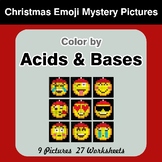 Christmas Emoji: Acids & Bases - Mystery Pictures