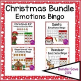 Christmas Emotions and Feelings Bingo Activity Bundle