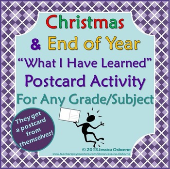 Preview of Christmas & End of Year Project: Any Grade/Subject