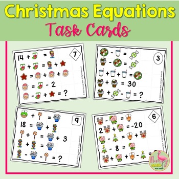 Preview of Christmas Equations & Logic Puzzles