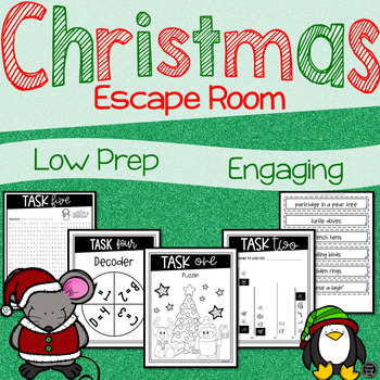 Christmas Escape Room by Sarah Miller Tech  Teachers Pay Teachers