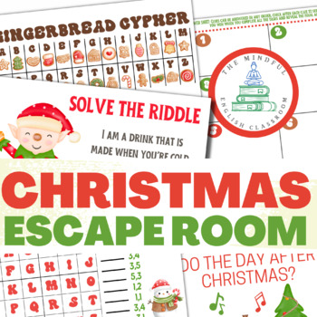 Christmas Escape Room | Holiday Party Game | Brain Teasers | Logic Puzzles