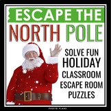 Christmas Escape Room Winter Holiday Team Builder - Escape