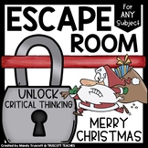 Christmas Escape Room for Any Subject