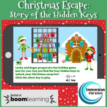 Preview of Christmas Escape: Story of the Hidden Keys Boom Deck