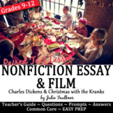 Christmas Activities, Paired Text Lesson (Nonfiction and Movie)