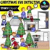 Christmas Eve Detective - Short Story Clip Art Set {Educli