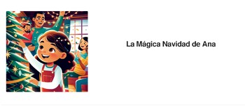 Preview of Christmas Eve and Christmas text and tale La Mágica Navidad. With questions