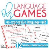 Christmas Expressive Language Activities and Games for Spe