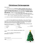 Christmas Extravaganza/ Gift Exchange Letter