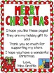 Free Christmas No Prep Worksheets by Miss Giraffe | TpT