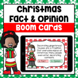 Christmas Fact & Opinion Boom Cards