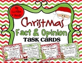 Christmas Fact and Opinion Task Cards