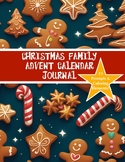 Christmas Family Advent Calendar with Coloring Pages, Bing