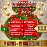 Christmas Family Feud Game - PowerPoint Template Game