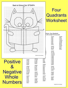 Coordinate Graphing Ordered Pairs Bundle - Halloween Math