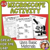 Christmas Favorites Science Activity - Use a Microscope to