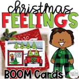 Christmas Feelings & Emotions Counseling SEL BOOM Cards™  
