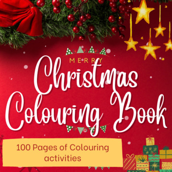 Preview of Christmas Festive Colouring Booklet