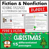 Christmas Fiction and Nonfiction Reading Passages BUNDLE