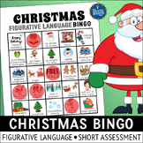 Christmas Figurative Language Bingo Game