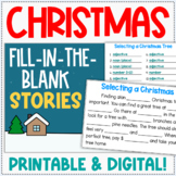 Christmas Fill-in-the-Blank Stories - Fun Christmas Whole 