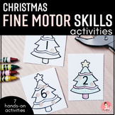Christmas Fine Motor Activities (English and French)