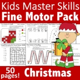 Fine Motor Activities Pack for Christmas - (With Math and 