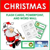 Christmas Flash Cards, Word Wall, and PowerPoint: Distance