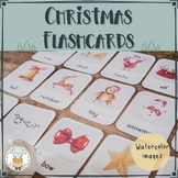 Christmas Flashcards - Holiday Matching Game - Flash Cards
