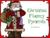 Christmas Fluency Pyramids
