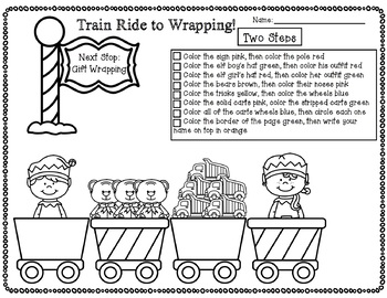 Faerlmarie Coloring Pages: 32 Follow Directions Coloring Worksheet