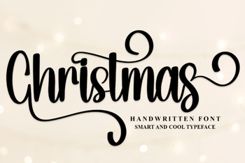 Preview of Christmas Font