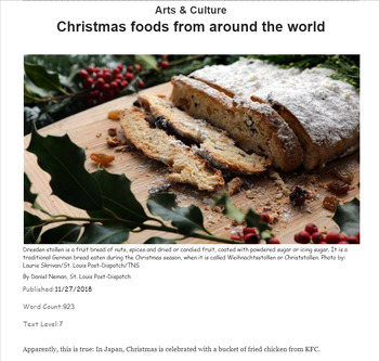 Preview of Christmas Foods From Around The World