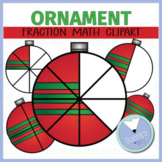 Christmas Fraction Clipart - Ornament Clipart