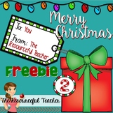 Christmas Freebie 2 - Classroom Management